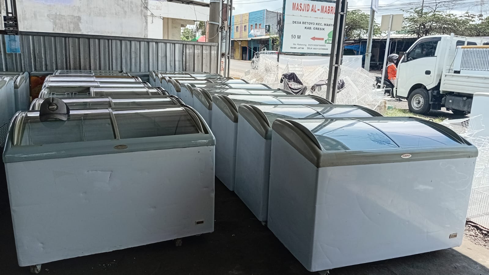 PROMO 2 Unit Freezer Sliding Kaca 360Ltr